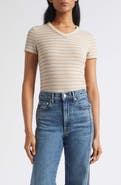 Veronica Beard Devin V-Neck T-Shirt