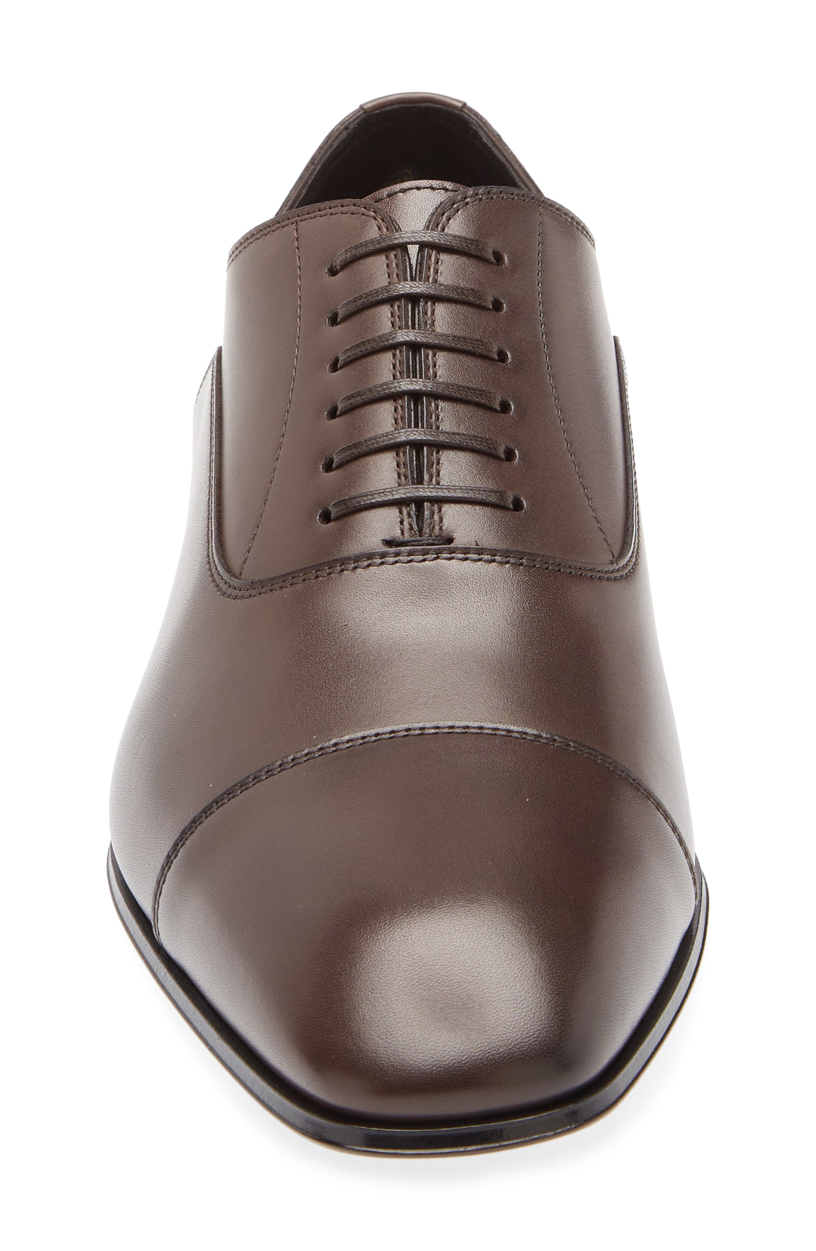 BOSS Quillon Oxford, Alternate, color, Dark Brown