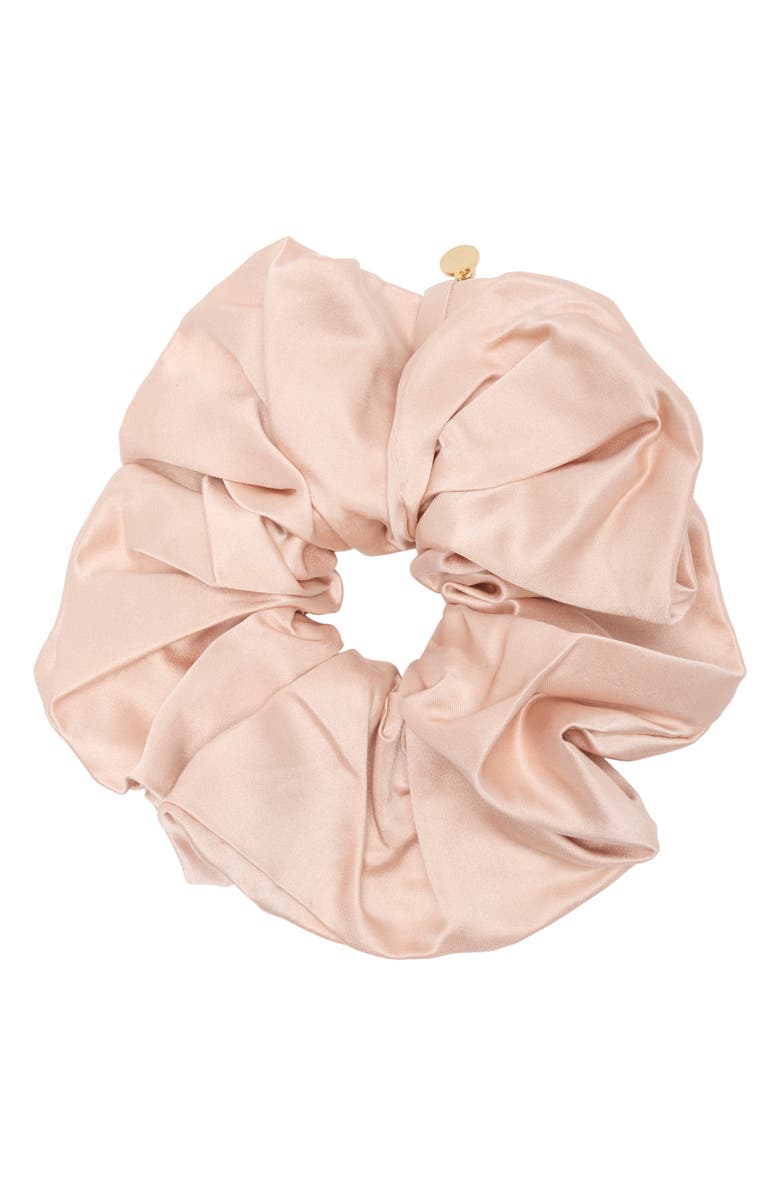Gorgeous satin oversize Nation LTD scrunchie NWT ? Satin Scrunchies for Curly Hair | No-Crease Hair Ties for  main image 4