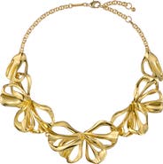Ted Baker Leona Abstract Leaf Statement Necklace