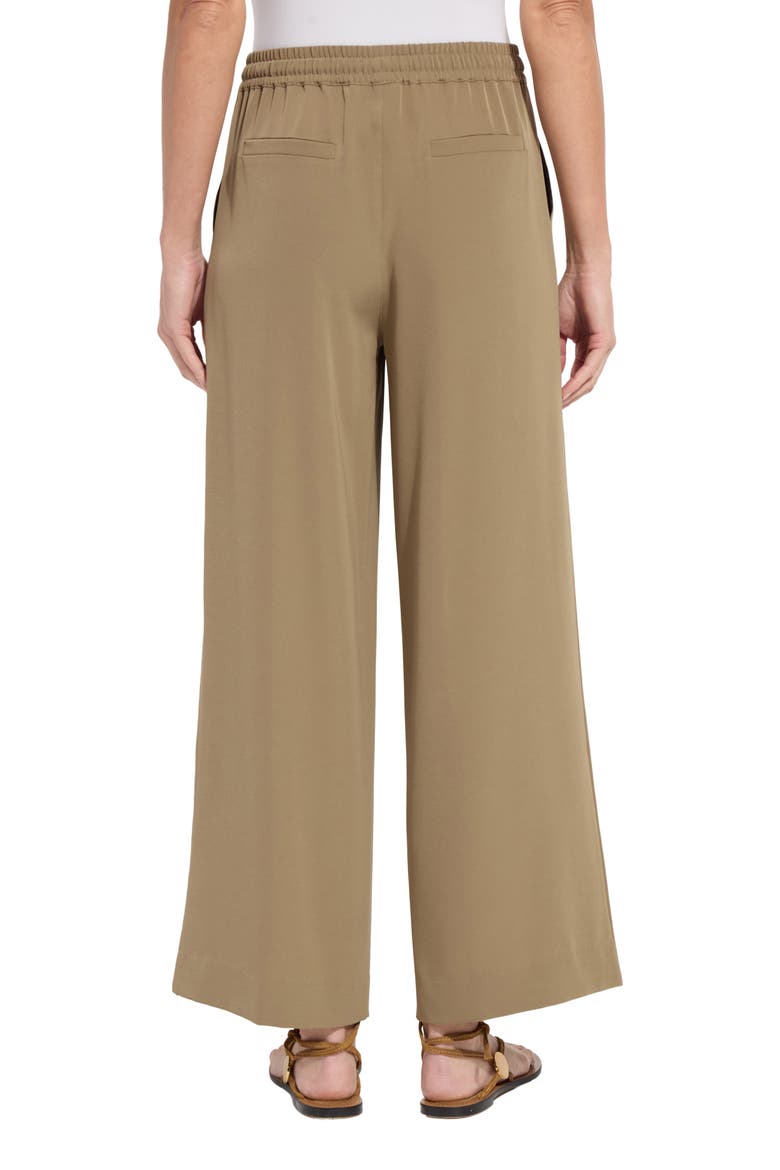 Mae Pleated Wide Leg Pants, Alternate, color, OLIVE LEAF