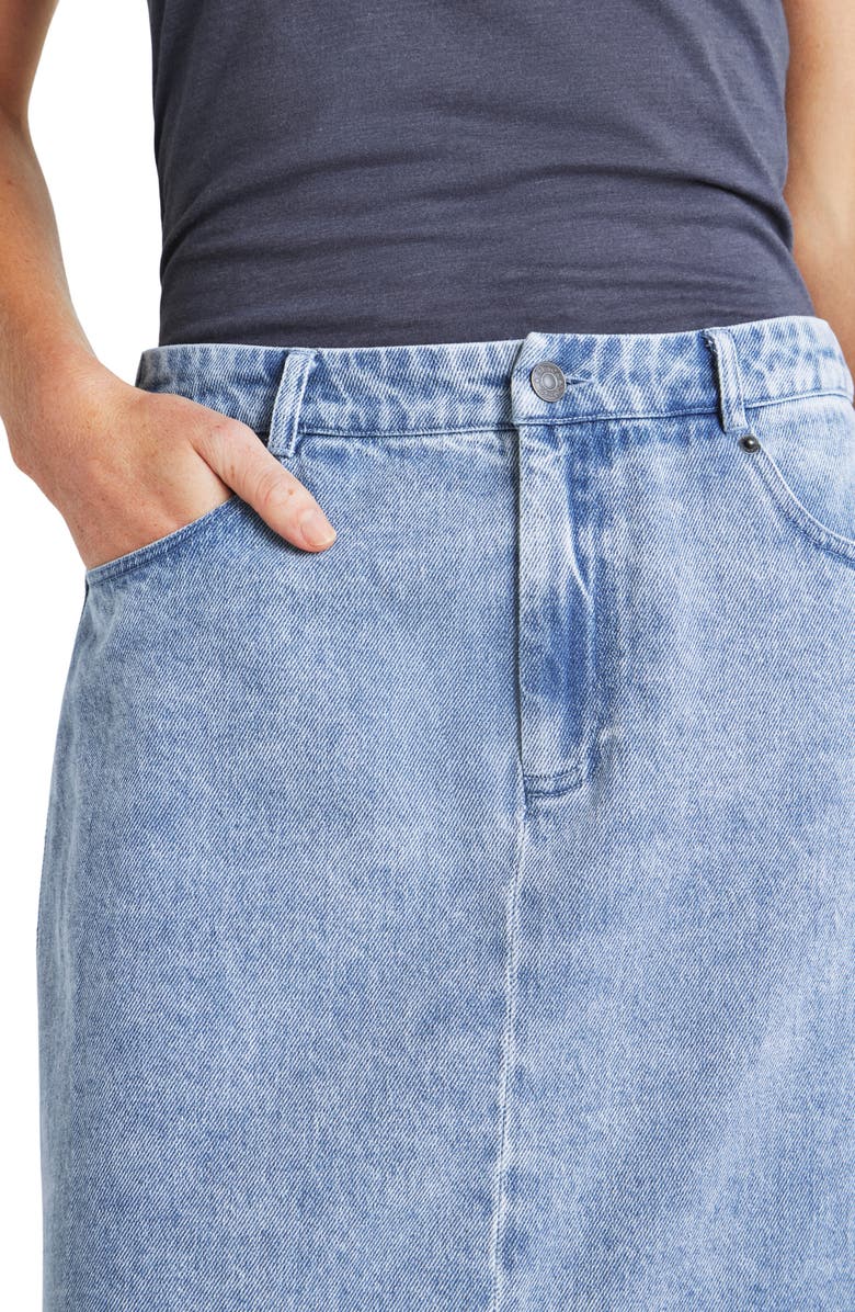 Splendid Rhiannon Denim Maxi Skirt, Alternate, color,