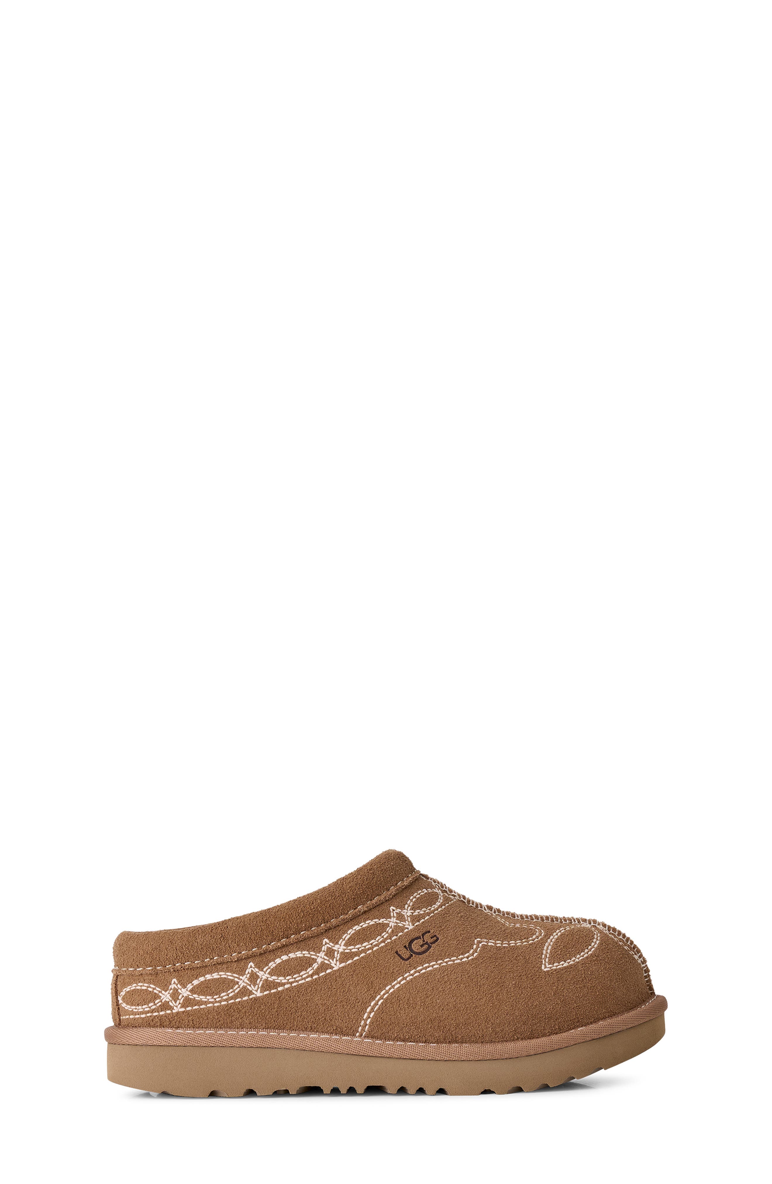 Kids' Tasman II Western Slipper, Alternate, color, CHESTNUT