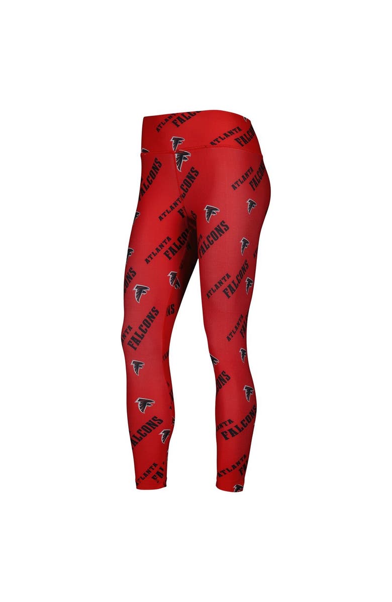 CONCEPTS SPORT Women's Concepts Sport Red Atlanta Falcons Breakthrough Allover Print Lounge Leggings, Alternate, color, 