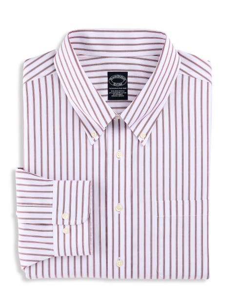 Non-Iron Striped Dress Shirt
