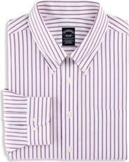 Brooks Brothers Non-Iron Striped Dress Shirt