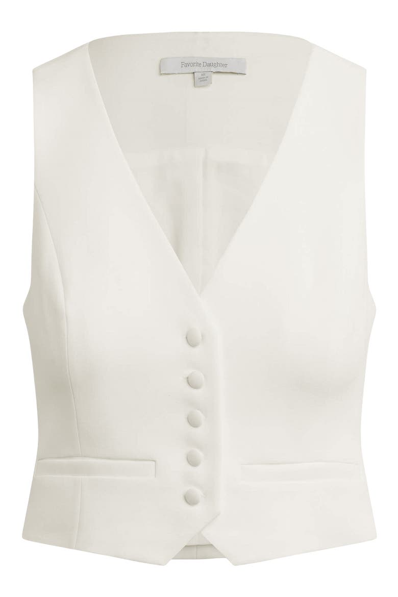 The Little Classic Vest, Alternate, color, PEARL