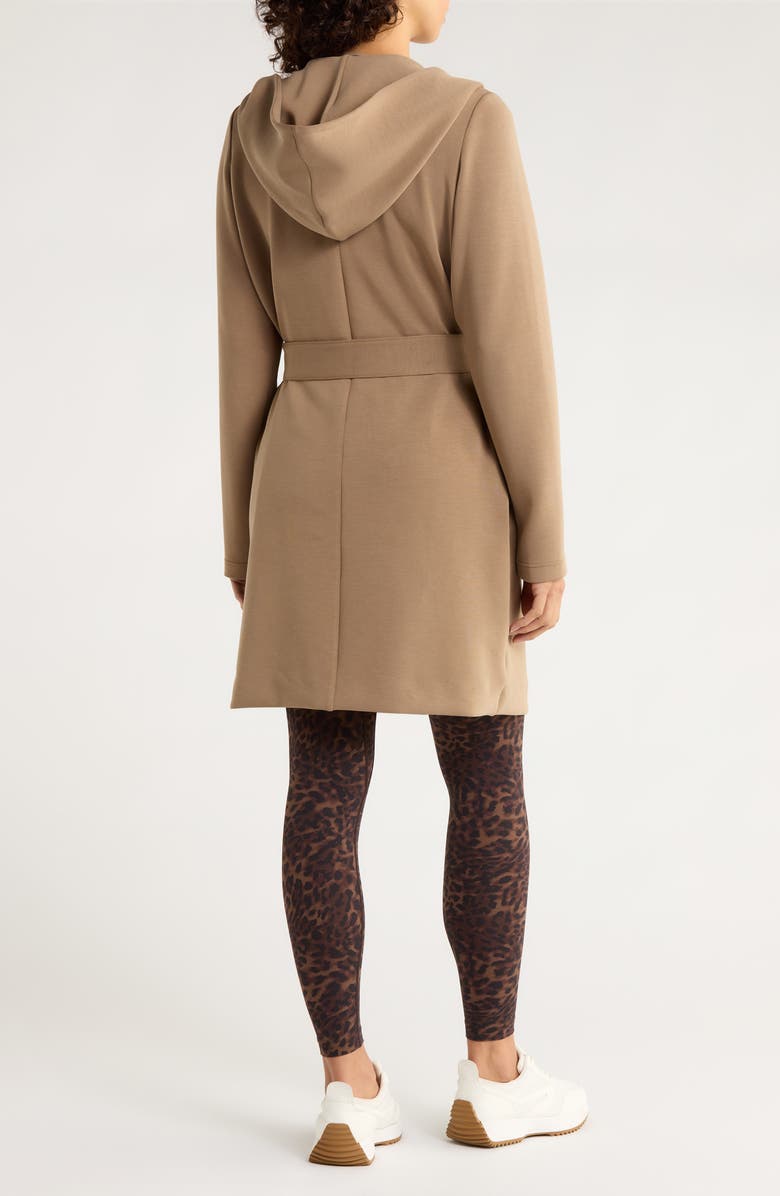 MPG Dreamweave Hooded Wrap Cardigan, Alternate, color, Caribou