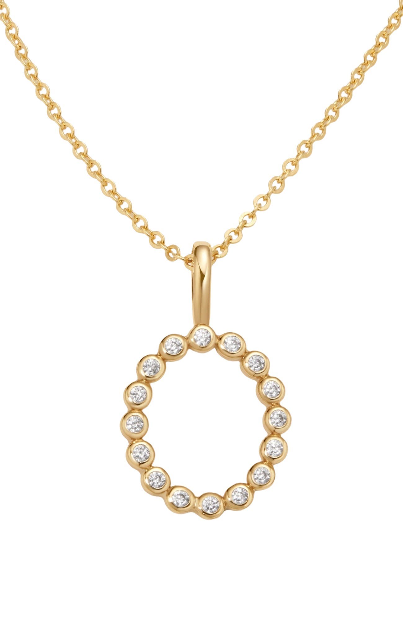 Gold Vermeil Initial O