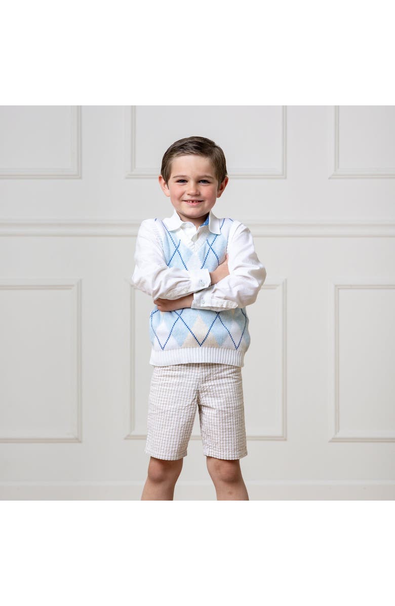 Hope & Henry Boys' Organic Argyle Sweater Vest, Kids, Alternate, color, 