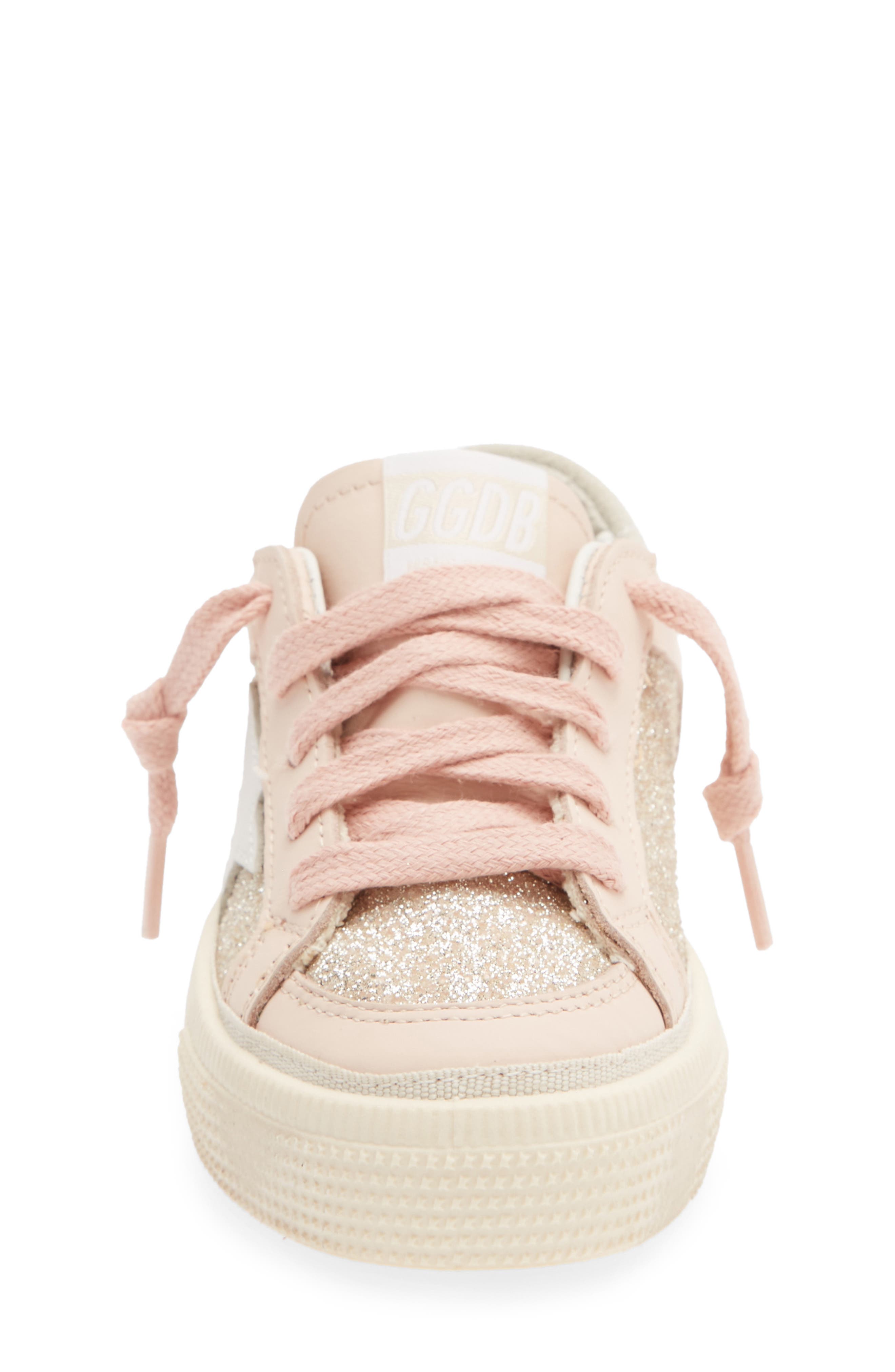 Kids' May Sneaker, Alternate, color, PALE PINK/ MILK/ GREY