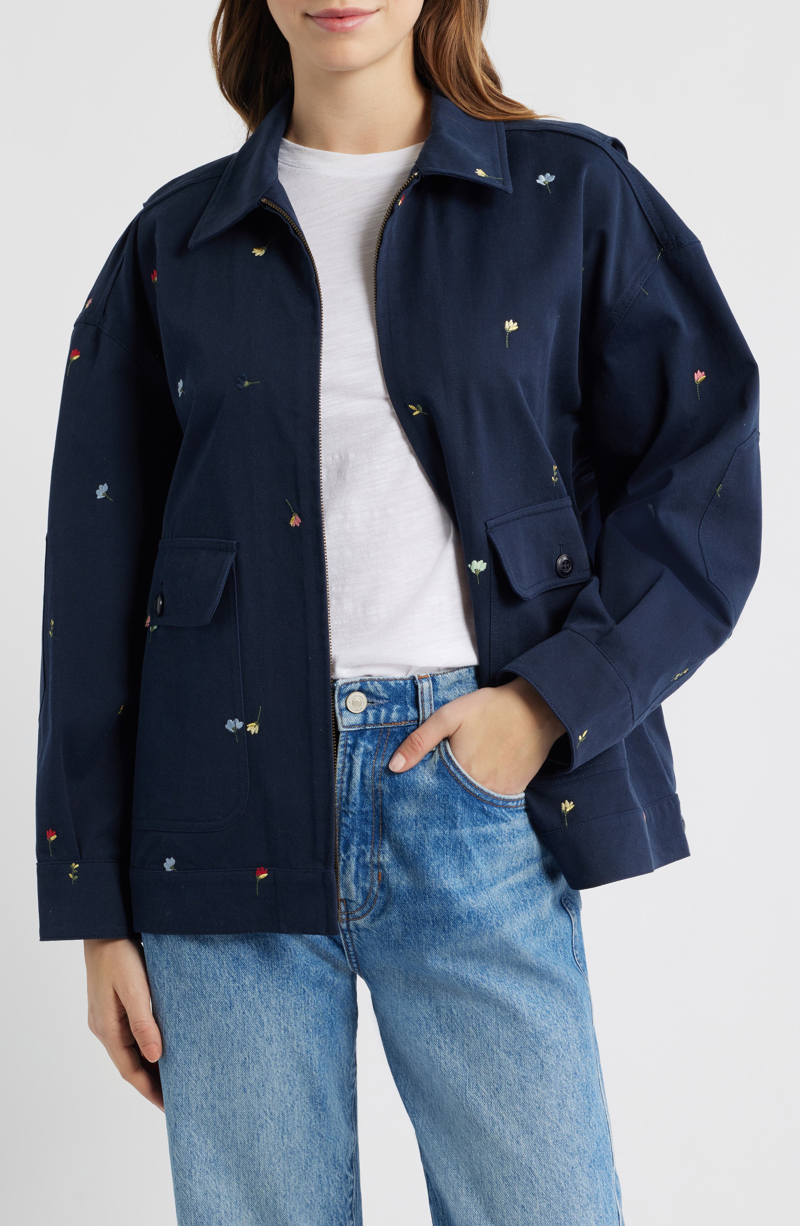 The Folsom Floral Chore Jacket