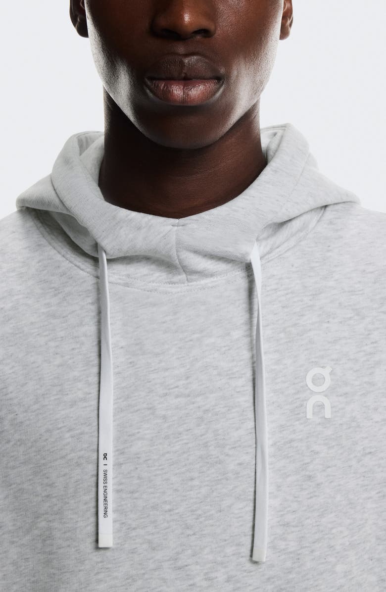 On Club Graphic Hoodie, Alternate, color, Heather