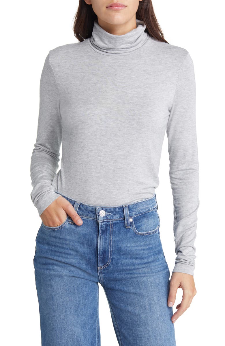 AGOLDE Nissa Soft Slouch Turtleneck Top, Main, color,