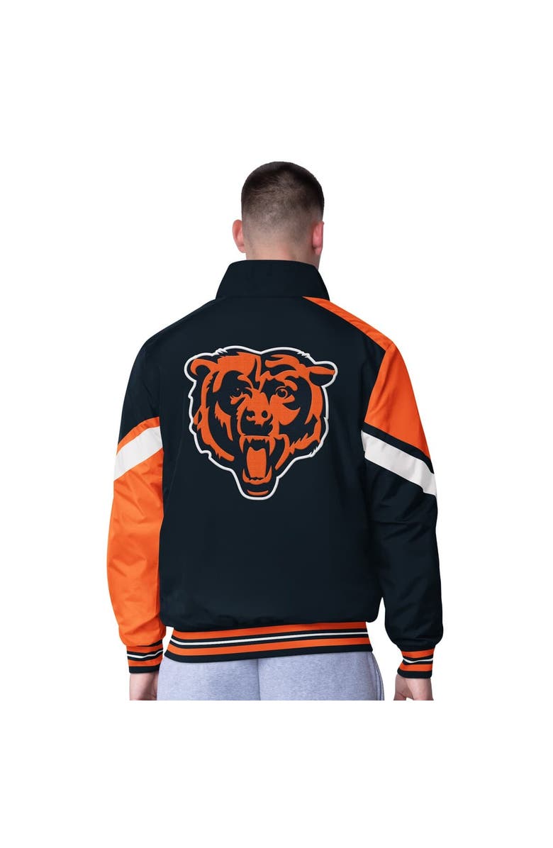 G-III Extreme Men's G-III Extreme Navy Chicago Bears Strong Arm Reversible Full-Zip Jacket, Alternate, color, Navy