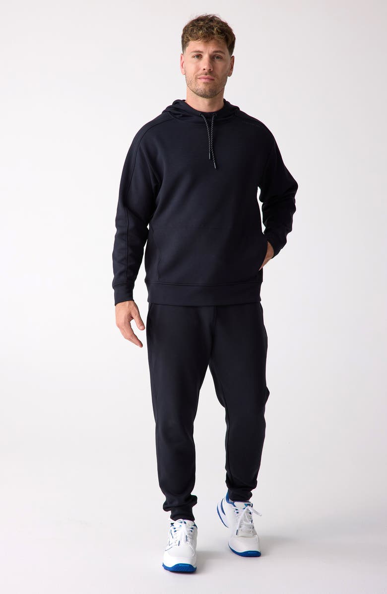 Centerline Athletics Après Men's Hooded Sweatshirt, Alternate, color, Black