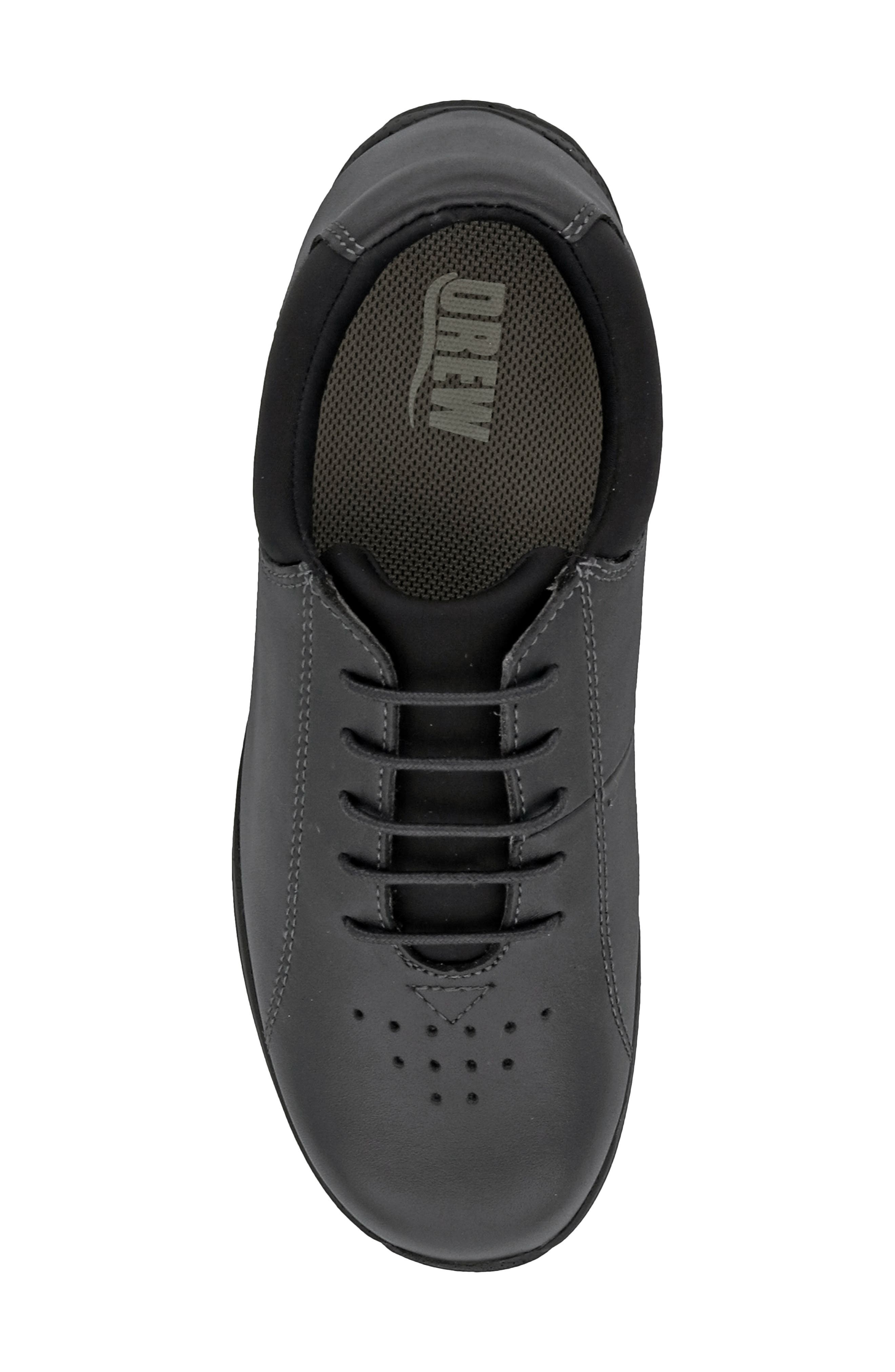 Tulip Leather Sneaker, Alternate, color, BLACK CALF