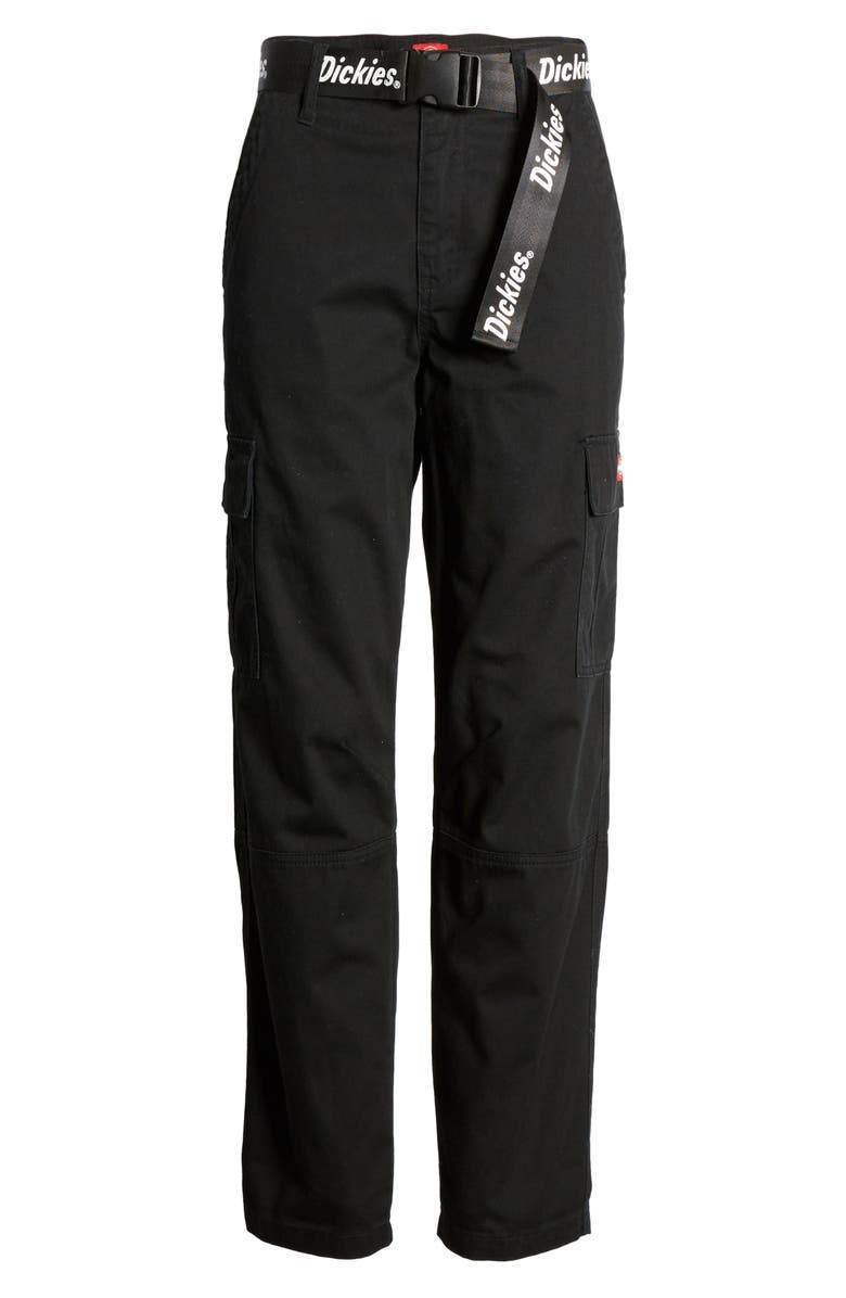 Dickies Belted Crop Utility Cargo Pants, Alternate, color, 