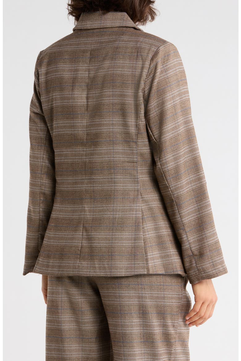 Oversize Plaid Blazer, Alternate, color, MOONROCK MULTI