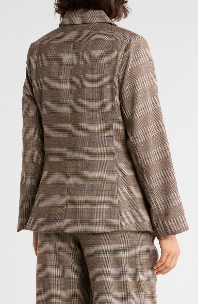 Democracy Oversize Plaid Blazer, Alternate, color, Moonrock Multi