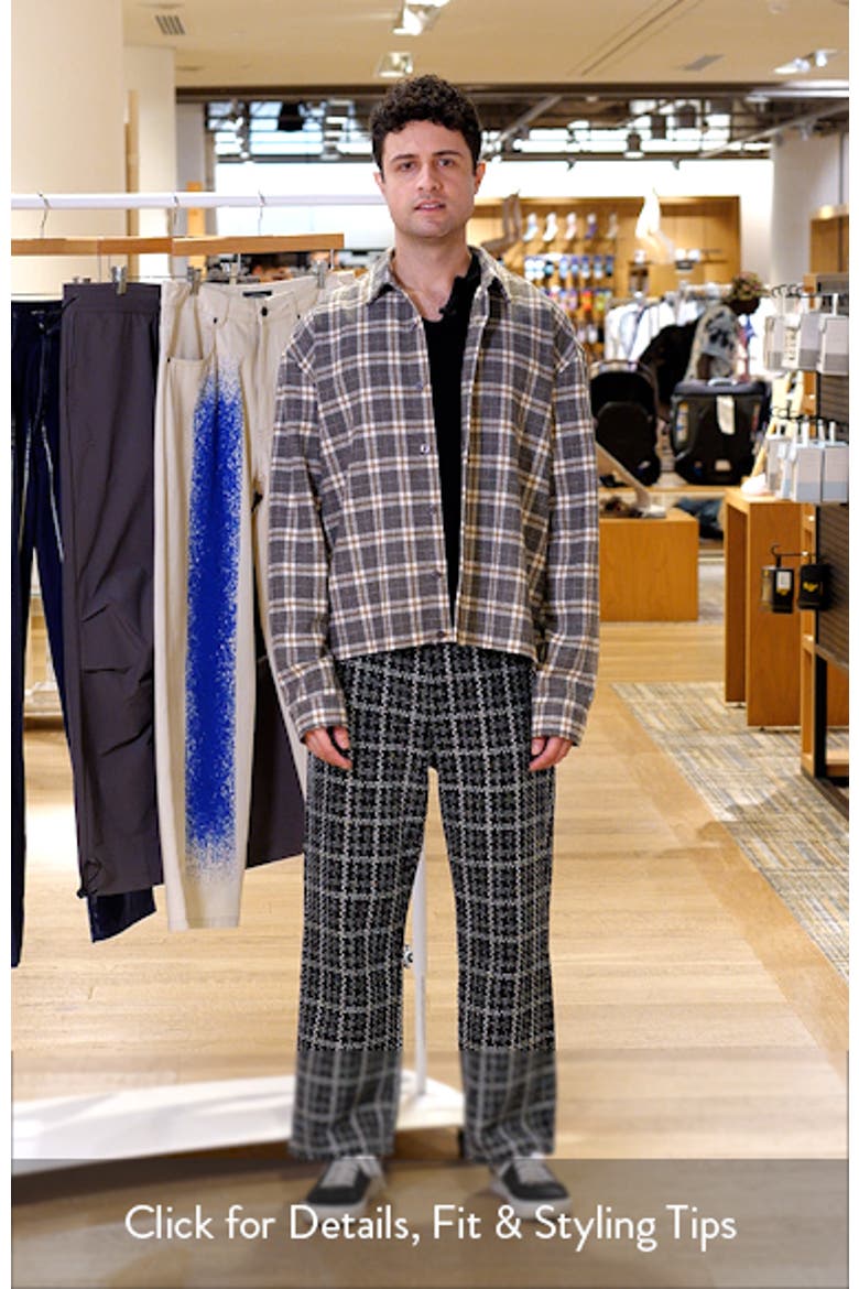 Scobello Plaid Flannel Button-Up Shirt video