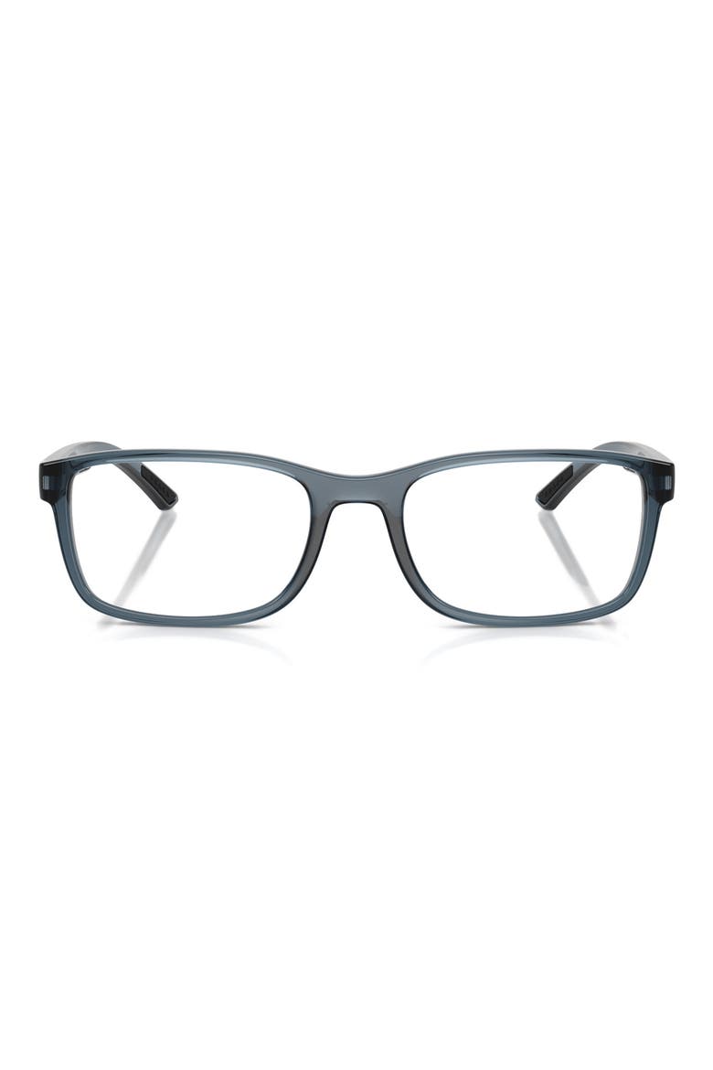 55mm Pillow Optical Glasses, Main, color, AZURE