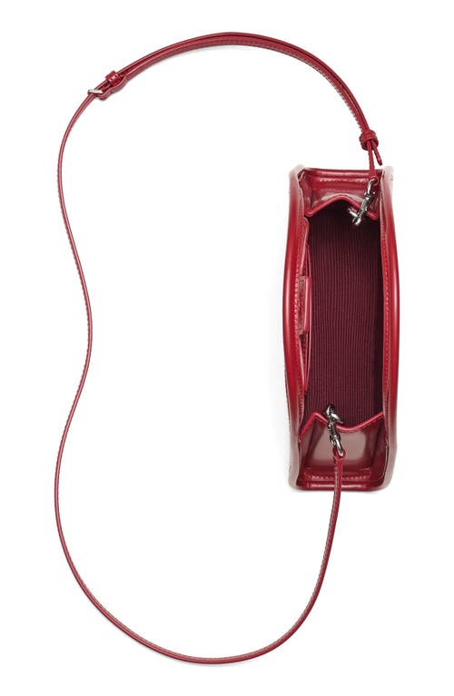 Marc Jacobs The Glam Claw Clip Cross Body Bag In Red