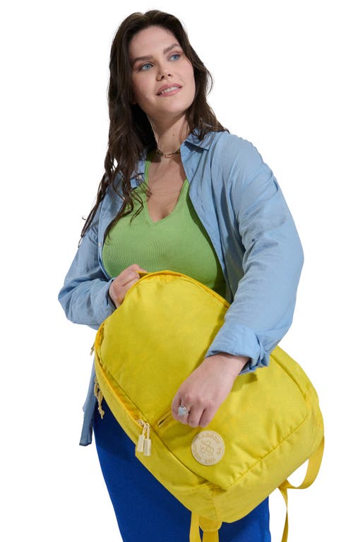Baboon To The Moon City Backpack In Yellow
