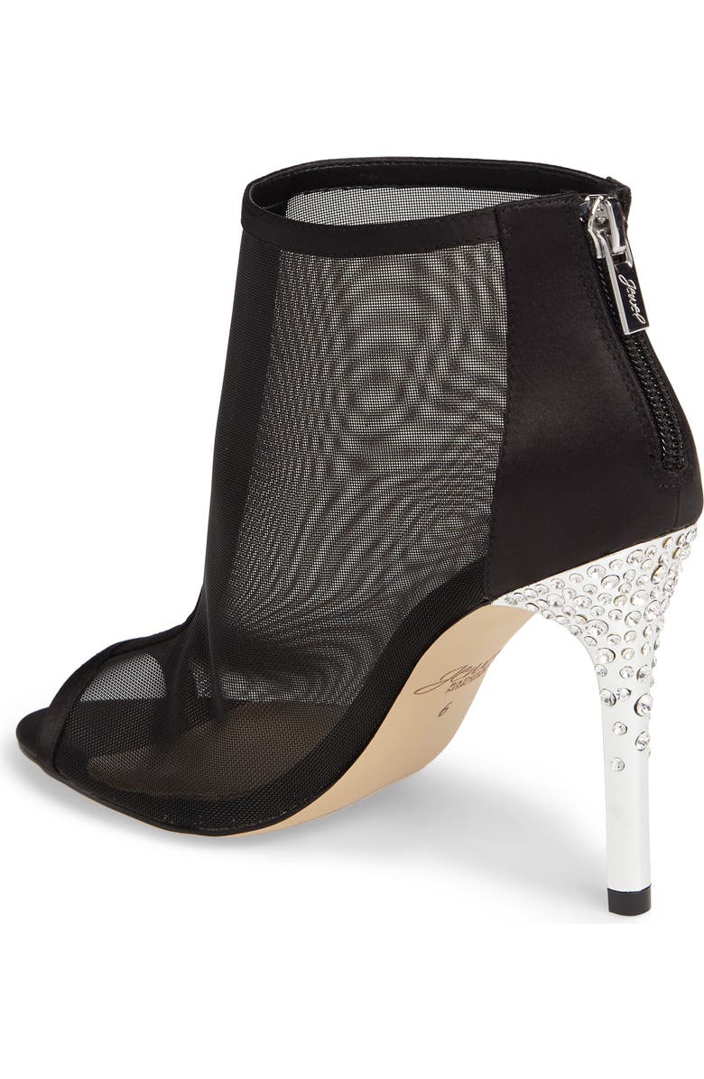 Jewel Badgley Mischka Anastasia Embellished Mesh Pump, Alternate, color,