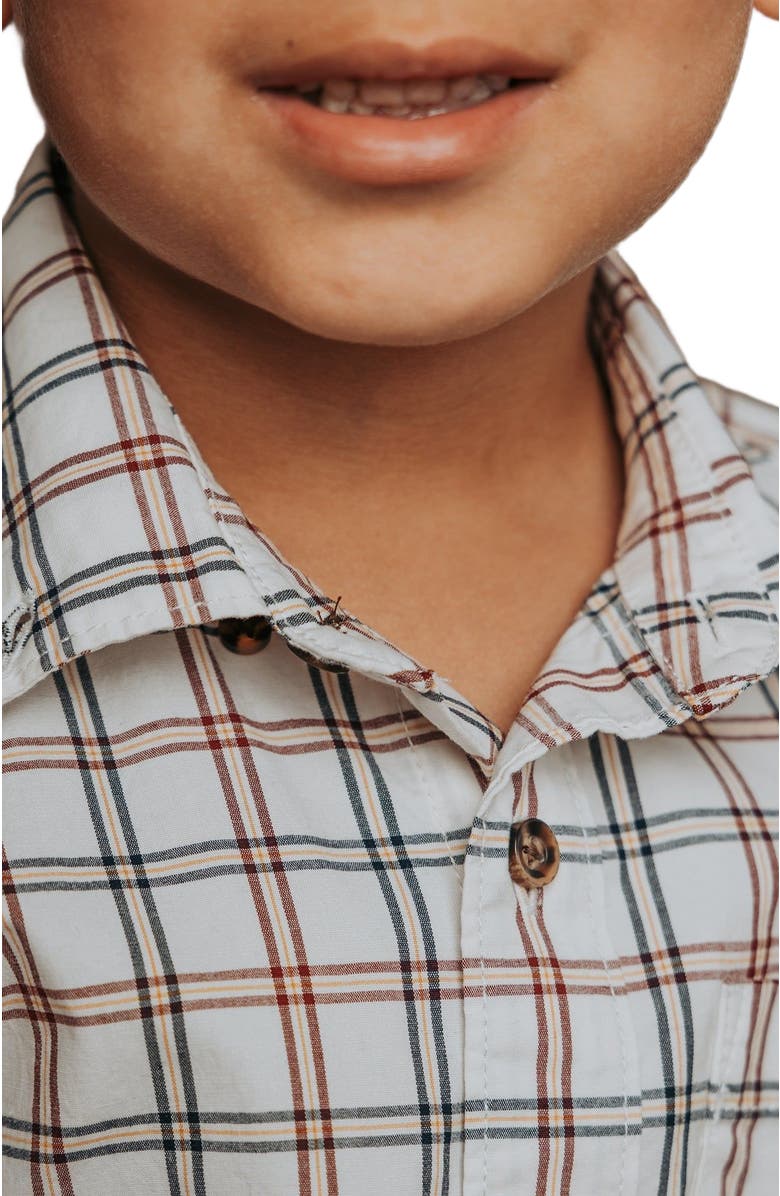 Hope & Henry Boys' Organic Stretch Poplin Shirt, Kids, Alternate, color, 