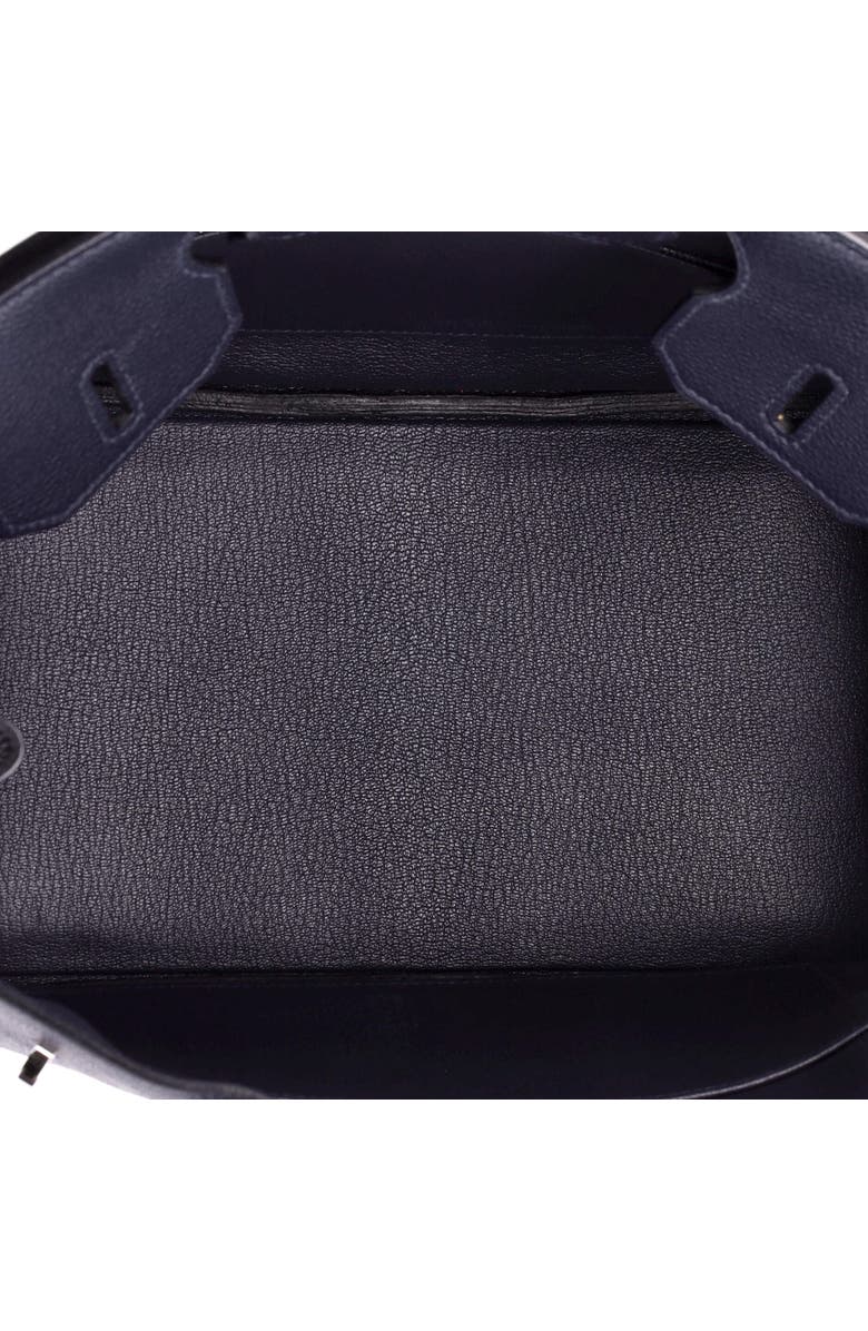 Pre-Owned Hermes Birkin Handbag Blue Togo with Palladium Hardware 30, Alternate, color, Bleu Nuit