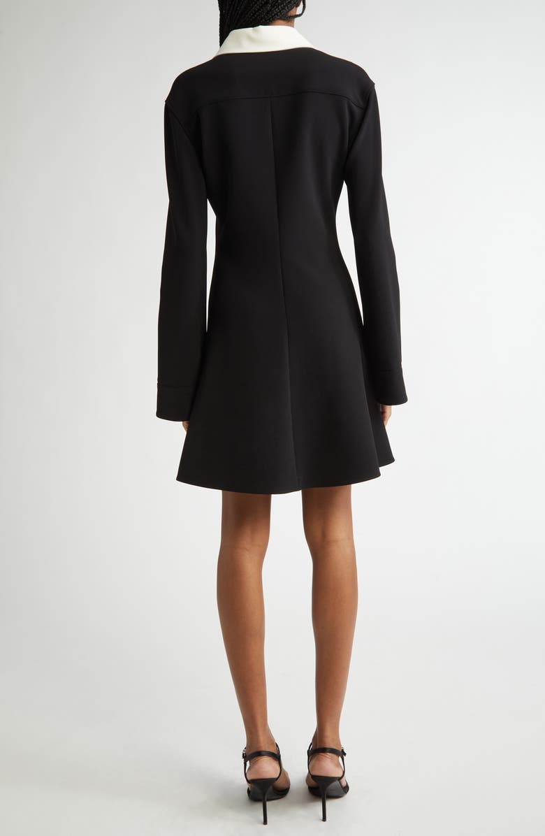 Long Sleeve Polo Minidress