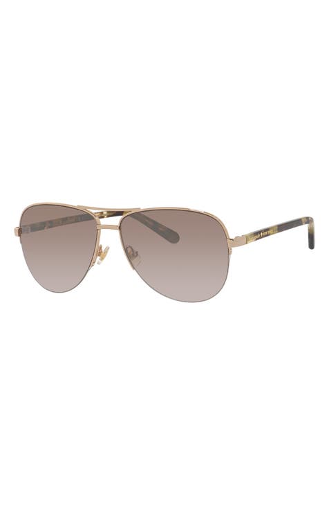 57mm Bethannos Aviator Sunglasses