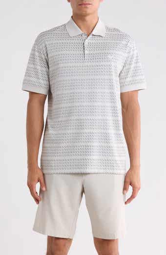 Jacquard Knit Polo
