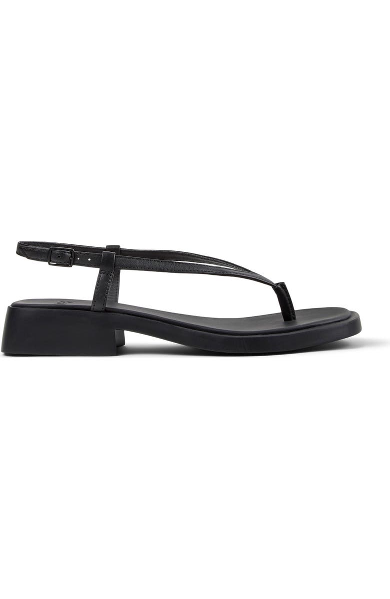 Camper Dana Sandal, Alternate, color, Black