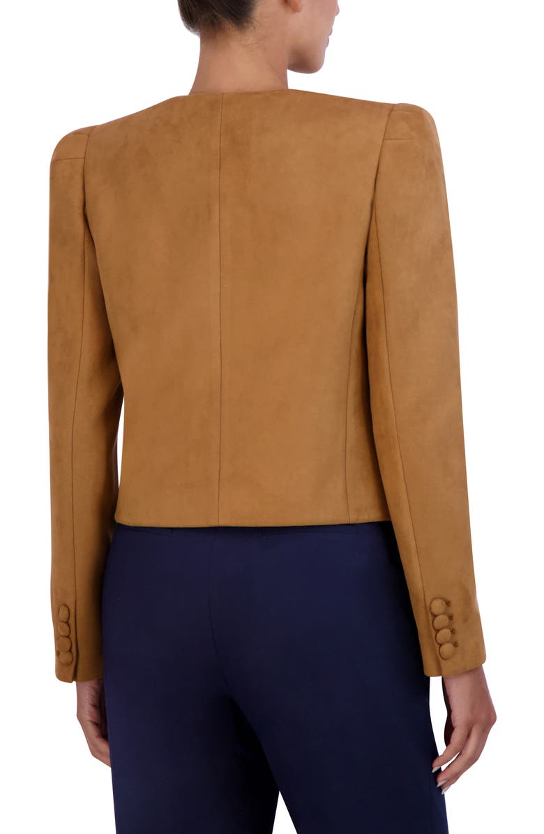 BCBGMAXAZRIA Day Faux Suede Jacket, Alternate, color, 