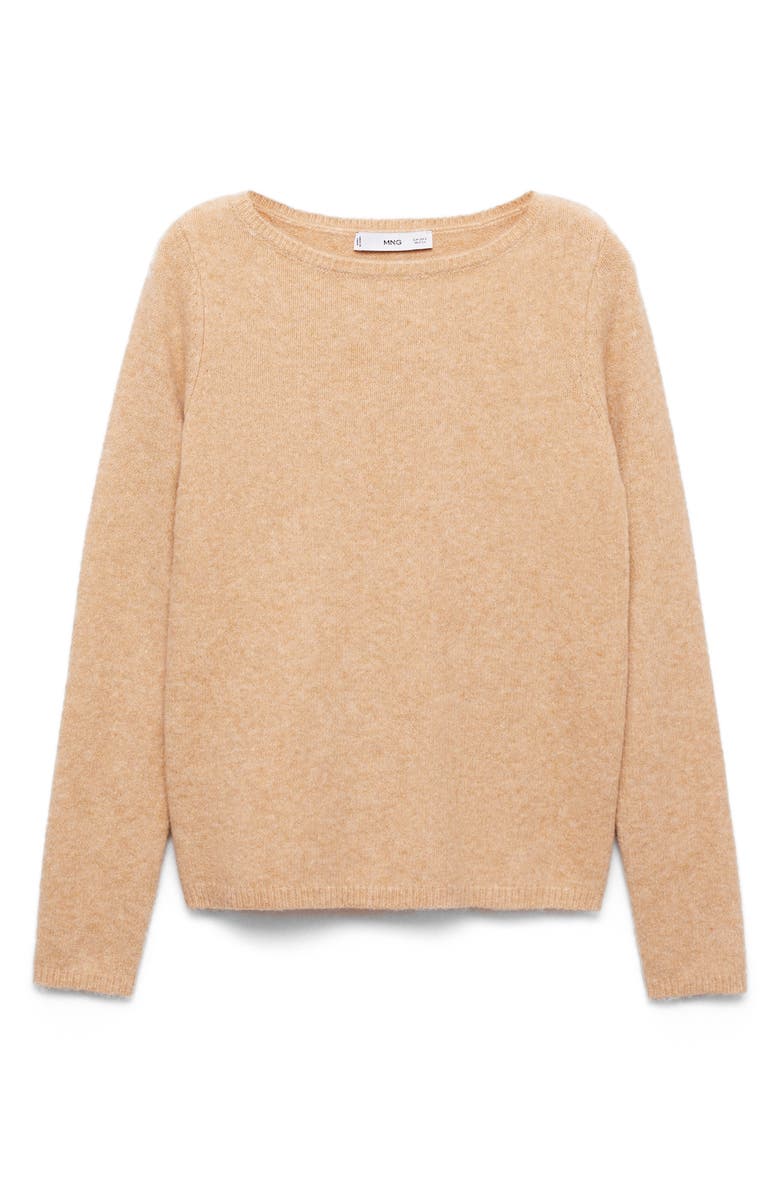 MANGO Boatneck Sweater, Main, color, 