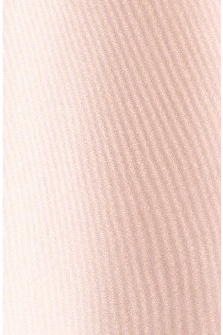 Milky Lace Trim Silk Chemise, Alternate, color, PINK