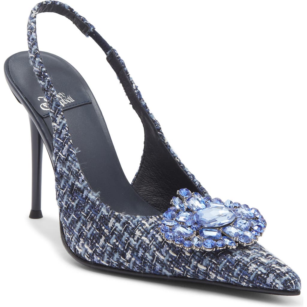 Jeffrey Campbell Regards Slingback Pump In Blue