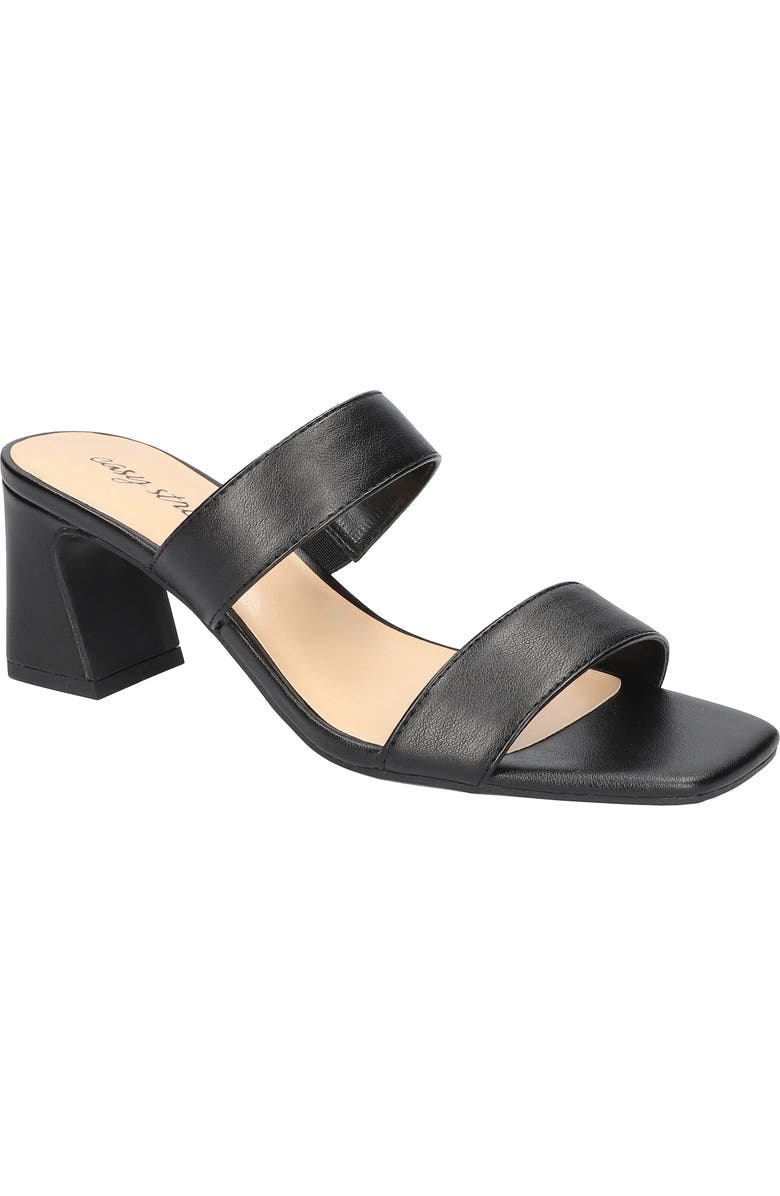 EASY STREET Clovelle Sandal, Main, color, Black