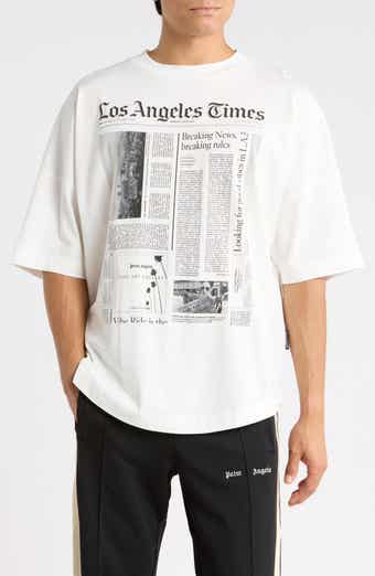 LA Times News Oversize Graphic T-Shirt