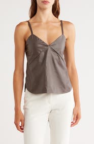 TWP Campbell Leather Camisole