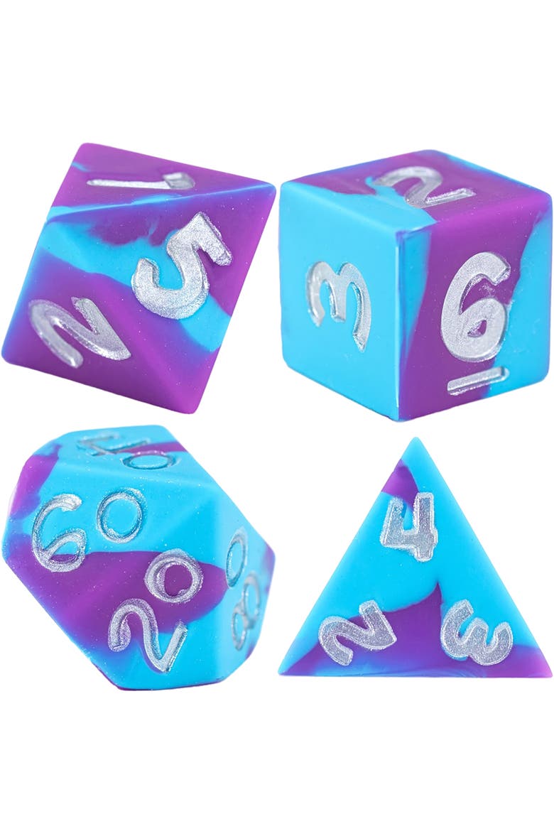 Psionic Combat Antistress Dice 7Pc, Alternate, color, Multicolored