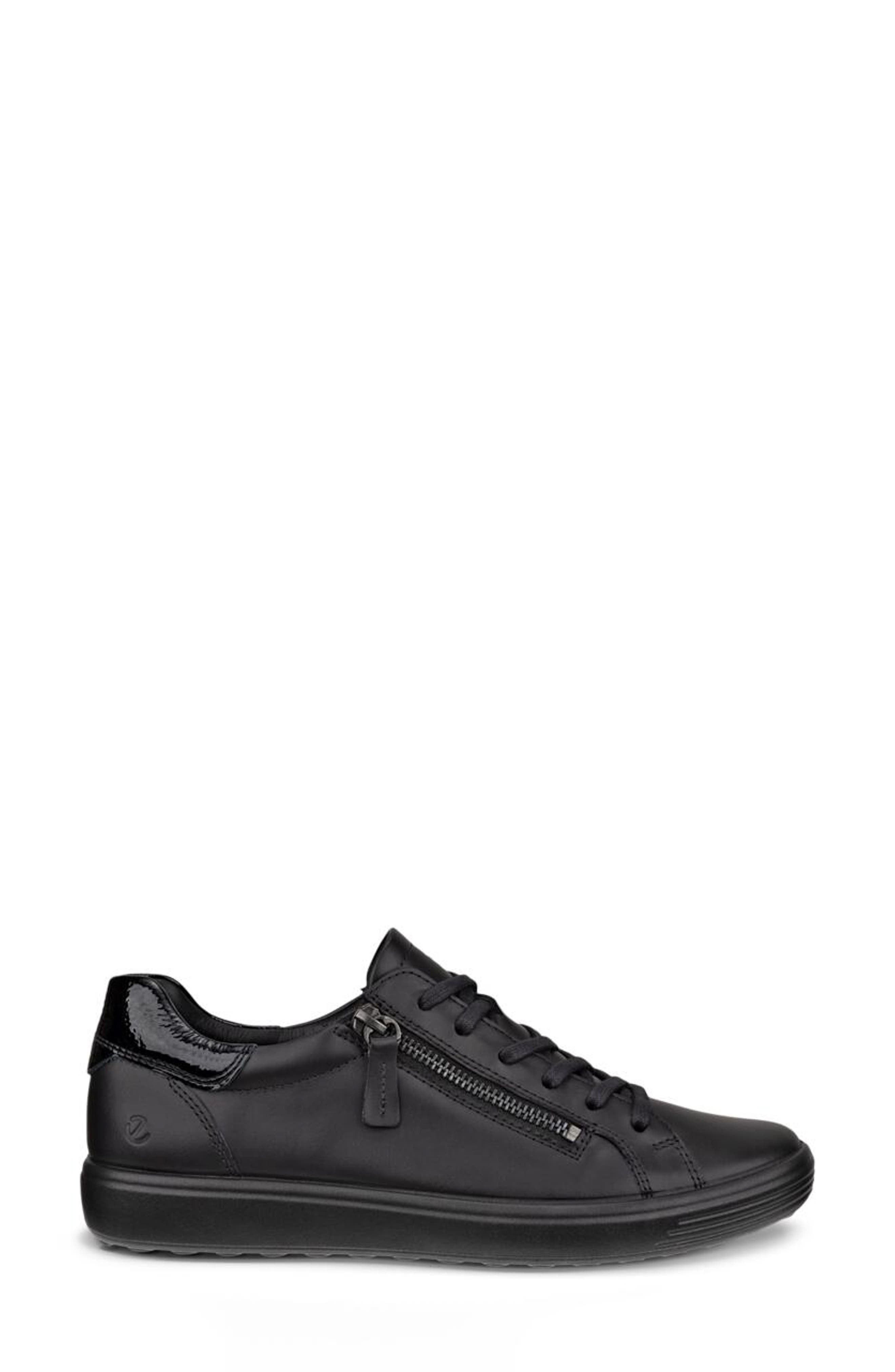 ECCO Soft 7 Sneaker, Alternate, color, Black