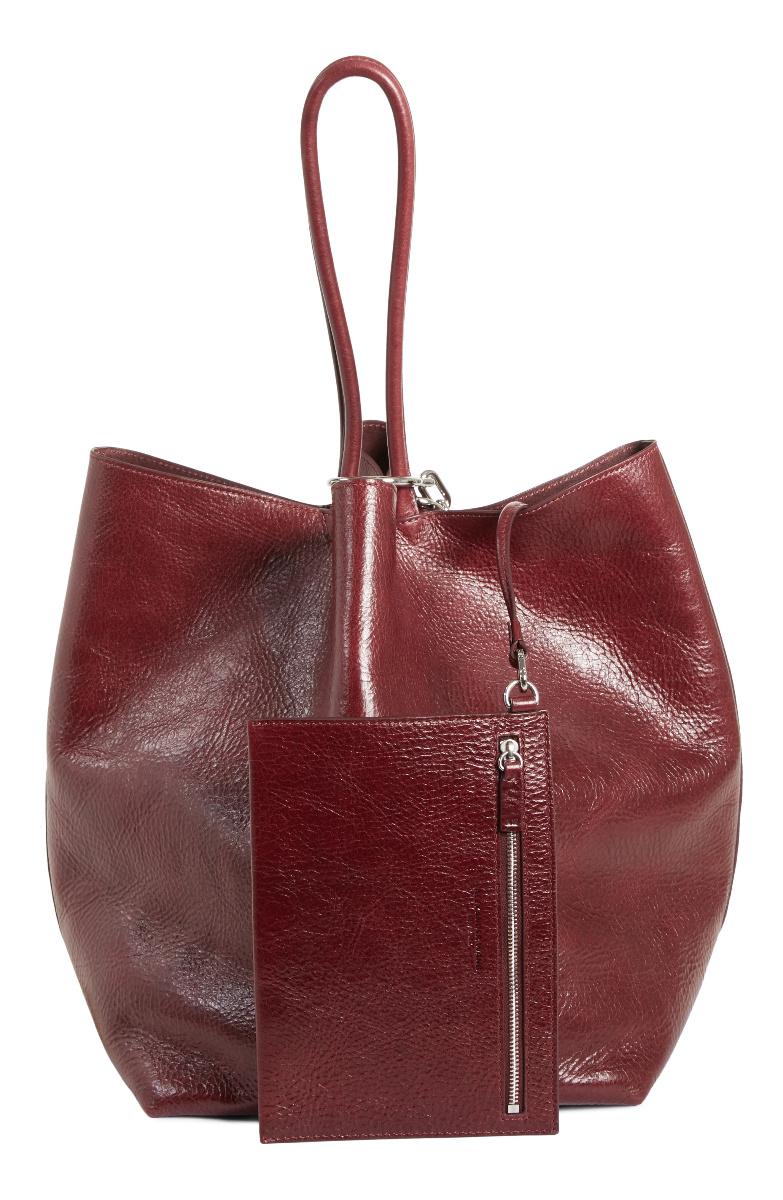 Alexander Wang Large Roxy Leather Tote Bag, Alternate, color, 