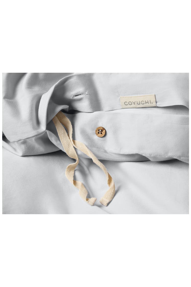 Cloud Soft Organic Cotton Duvet Cover, Alternate, color, SEAL