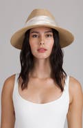 Eugenia Kim Courtney Packable Straw Fedora