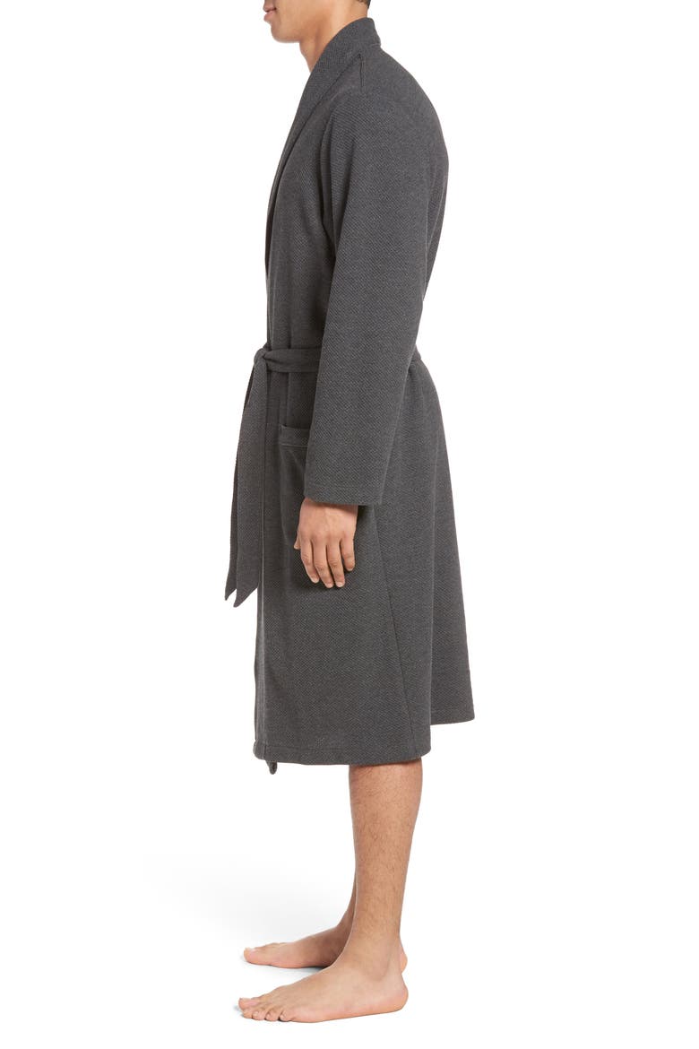 Thermal Robe, Alternate, color, CHARCOAL HEATHER