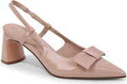 BERNESS Block Heel Slingback Sandal