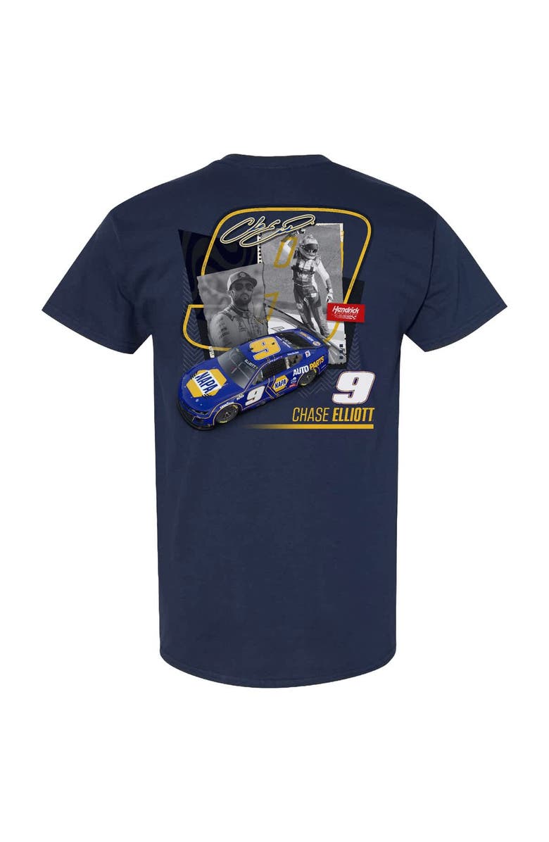 HENDRICK MOTORSPORTS TEAM COLLECTION Men's Hendrick Motorsports Team Collection Navy Chase Elliott NAPA Car T-Shirt, Alternate, color, Navy